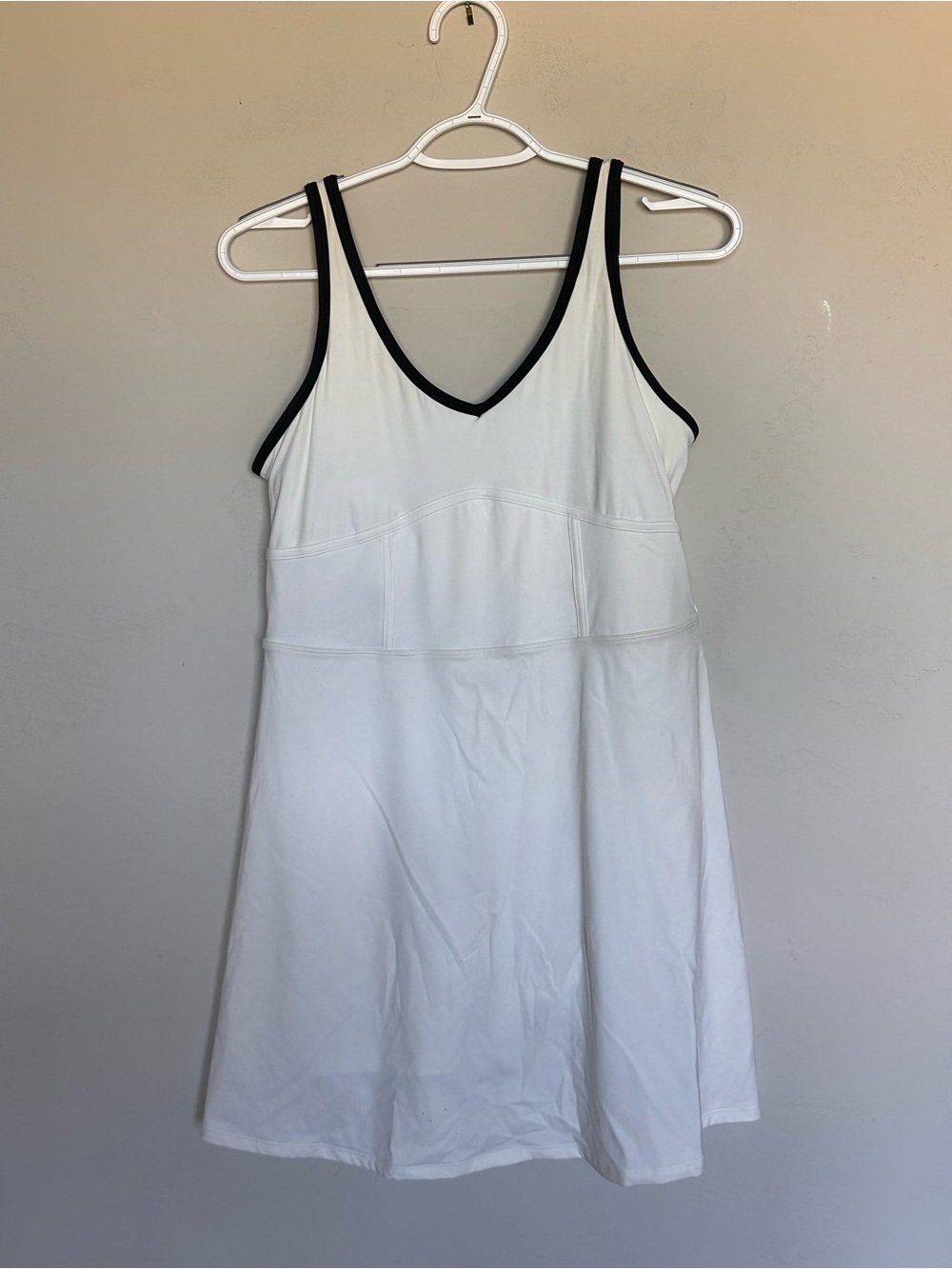 Women's White Athletic Tennis Dress Size Large
